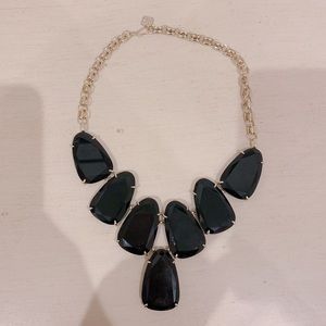 Black Kendra Scott Harlow Necklace